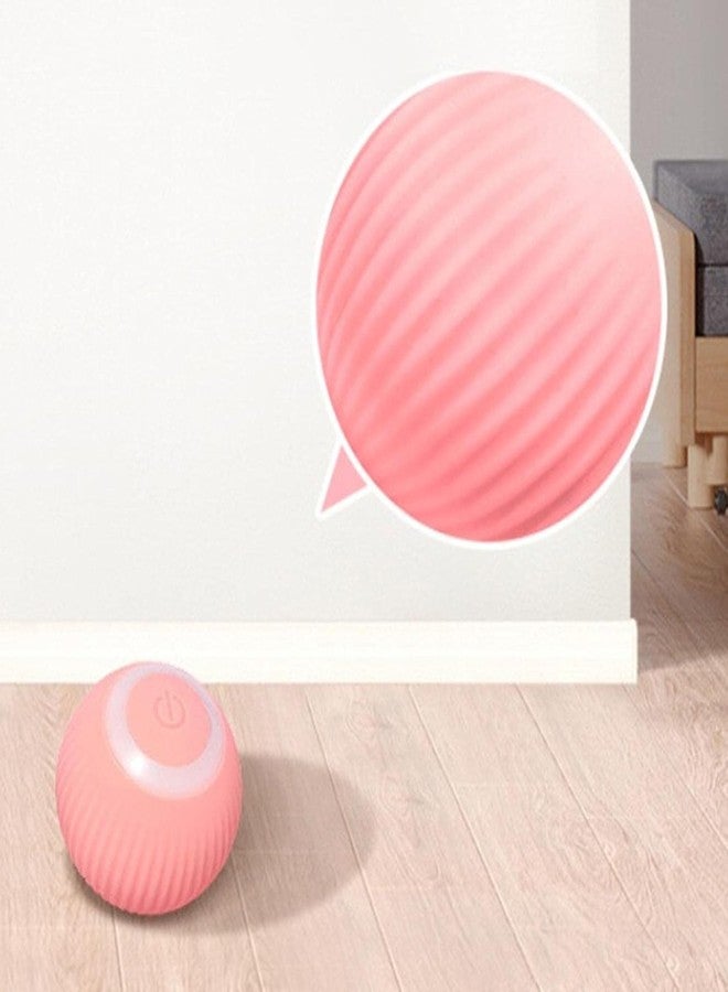 MACLOOM Cat Toy Automatic Rolling Ball for Pet Exercise Chaser Toy Blue and Pink | Pet Supplies | Cat Supplies | Toys - Image 4
